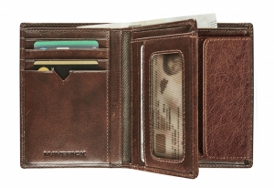 Wallet RFID brown